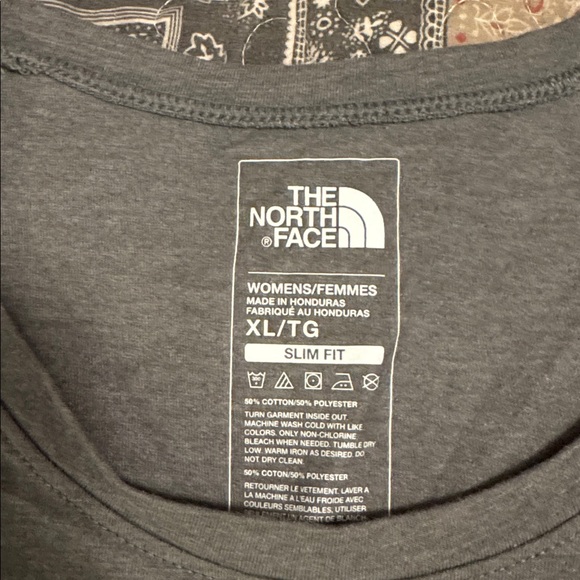 The North Face Gray Short Sleeve Tee - XL Slim fit - Picture 2 of 3